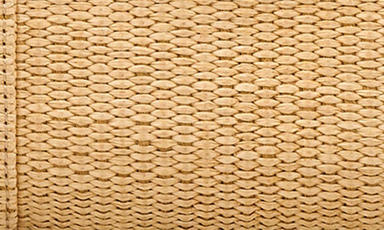 Marc Jacobs The Medium Woven Top Handle Bag In Natural