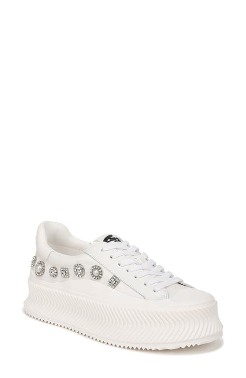 Circus NY by Sam Edelman Taelyn Platform Sneaker in White at Nordstrom, Size 10