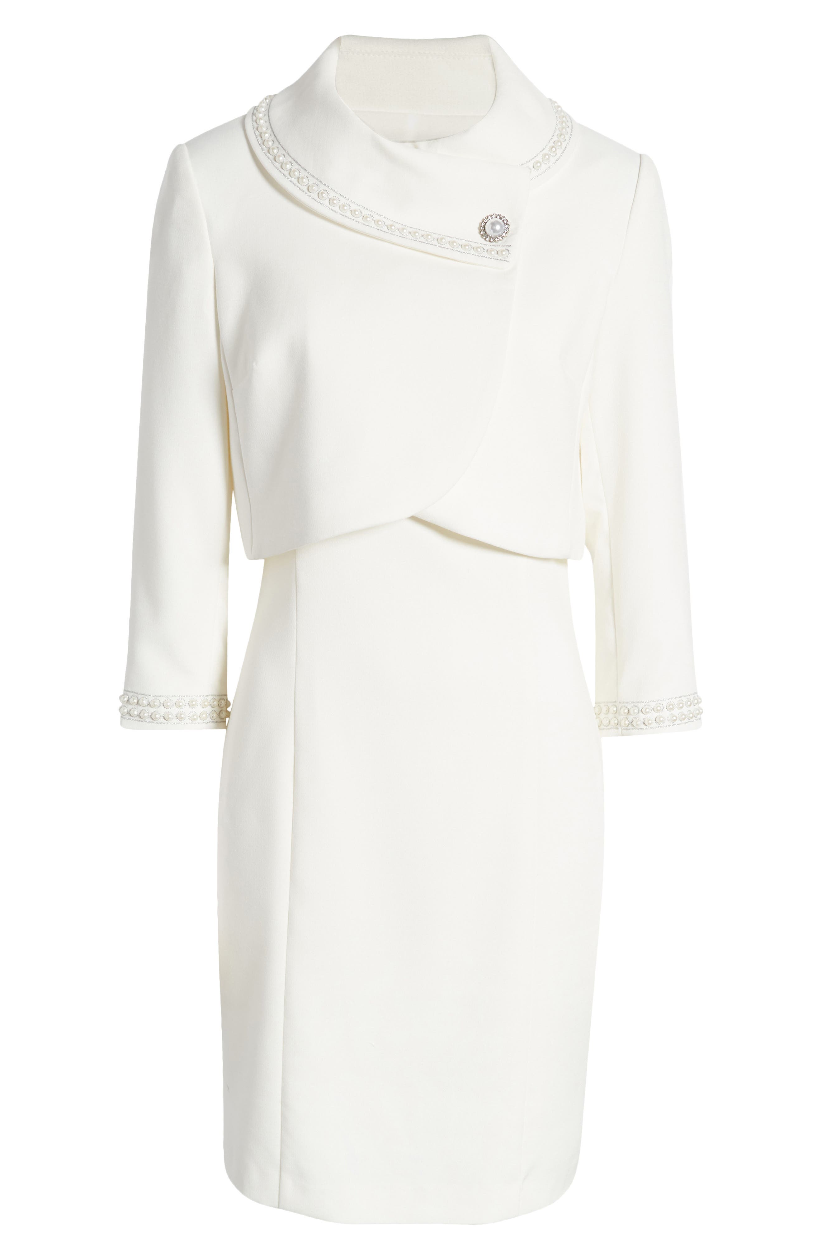 Women's Jacket Tahari Asl Envelope Collar Dress Suit Tahari