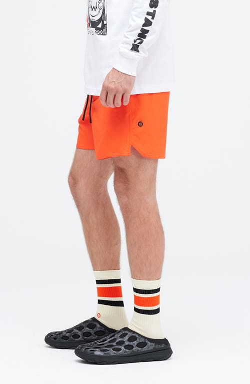 Shop Stance Freshtek™ Complex Performance Shorts In Tomato