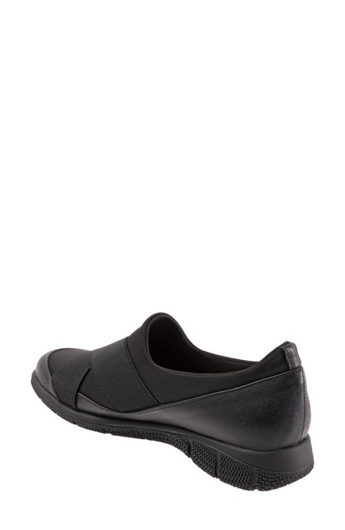 Shop Trotters Urbana Slip-on In Black/black