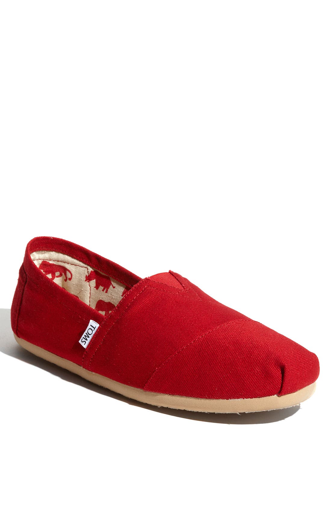 toms canvas slip on