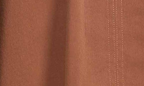 Foxcroft Agnes Split Cuff Popover Blouse In Macchiato