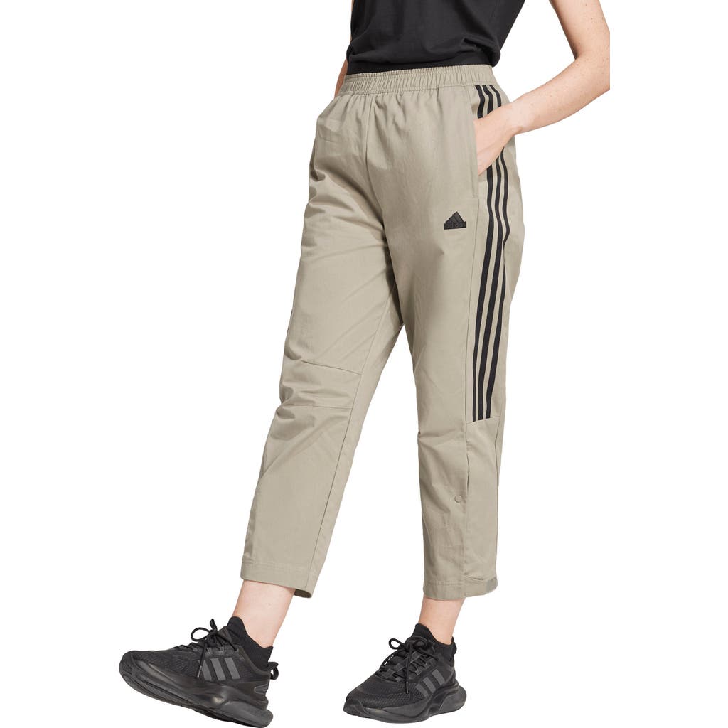 Adidas Originals Adidas Tiro Loose Fit Cotton Twill Track Pants In Gray