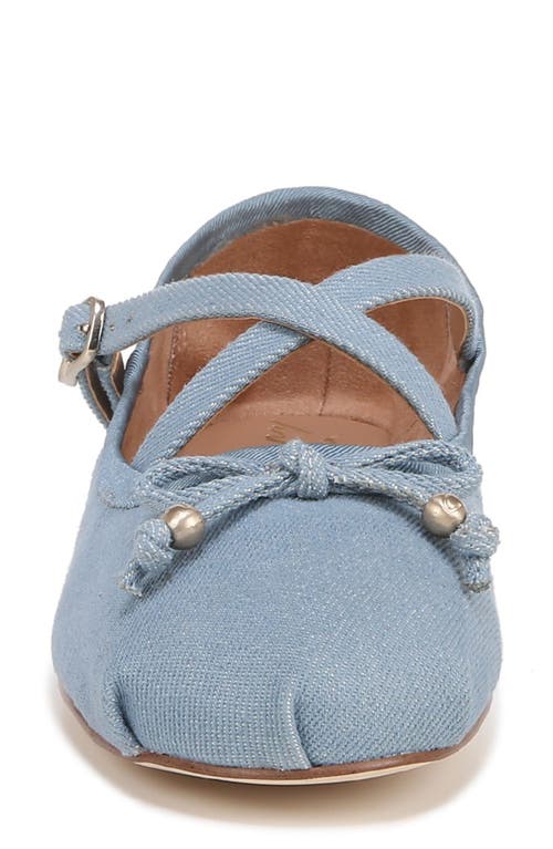 Circus Ny By Sam Edelman Zuri Ballet Flat In Light Wash Blue