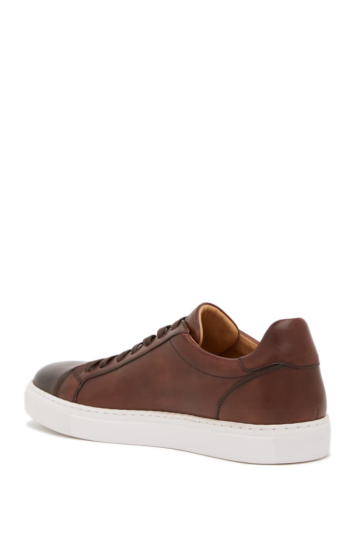 magnanni cuervo leather sneaker