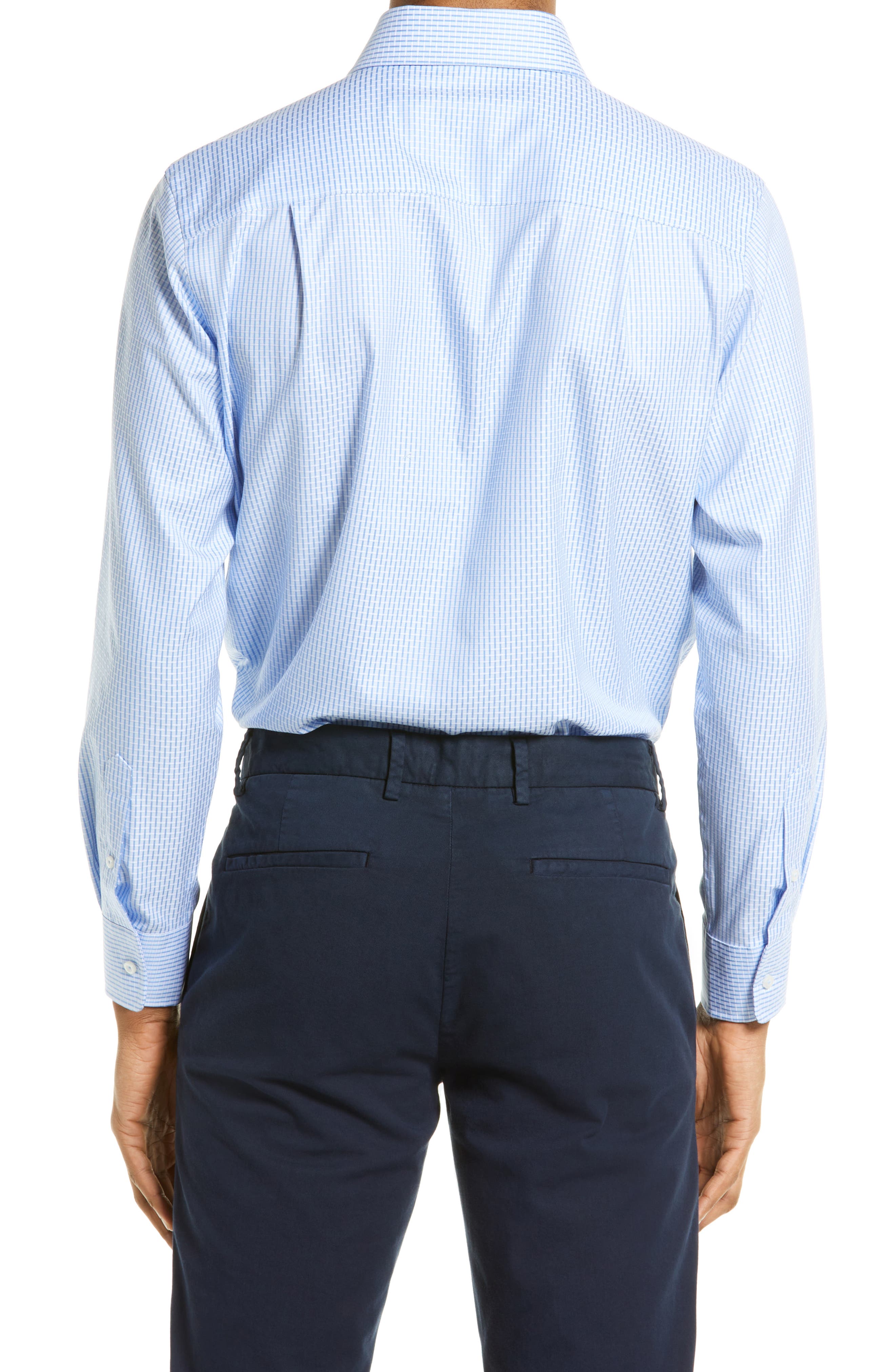 David Donahue Trim Fit French Cuff 