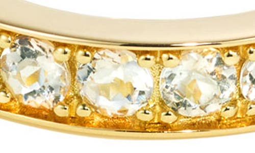 By Pariah Prasiolite Eternity Ring In Gold