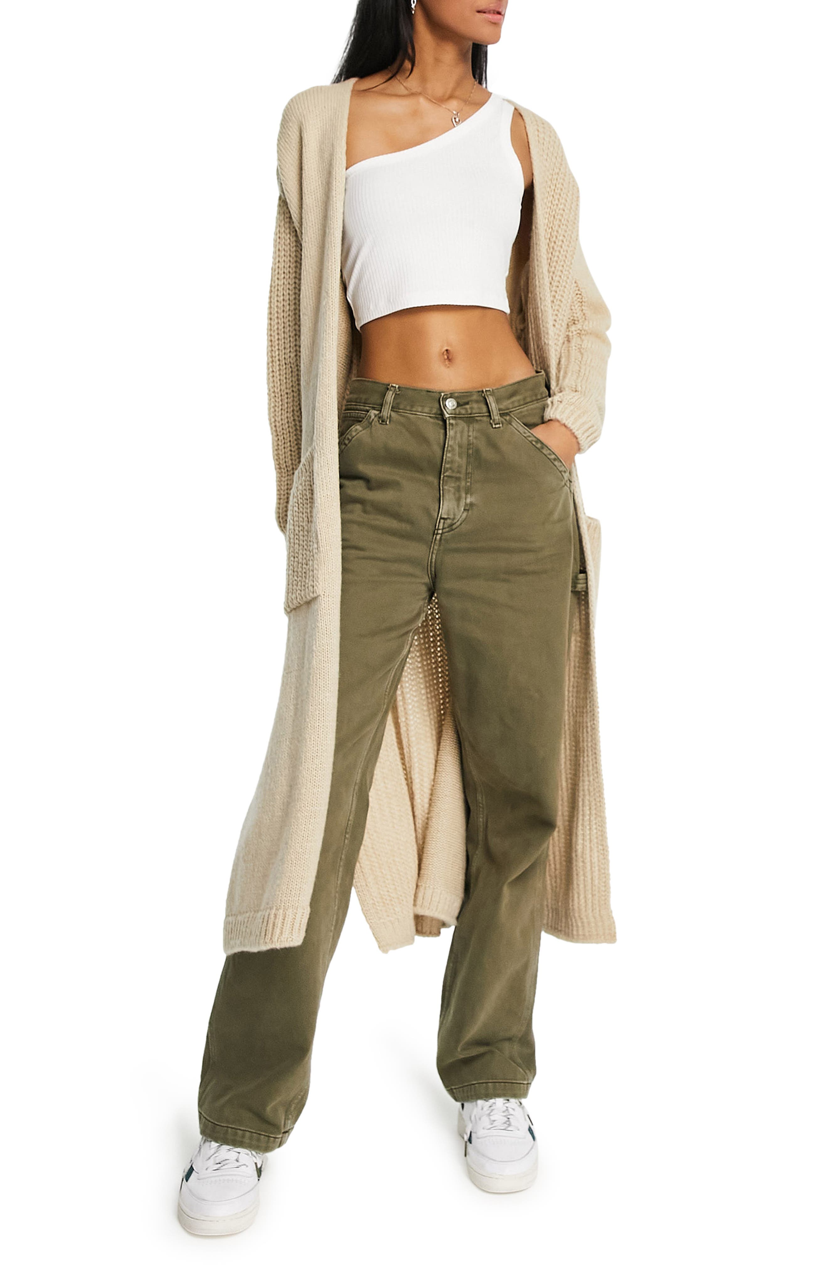 walmart time and tru double knit cardigan