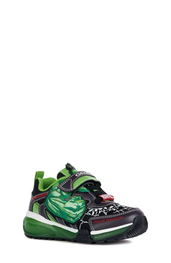 Geox Boys' Hulk High-top Sneakers - Little Kid, Kid In Black Green | ModeSens