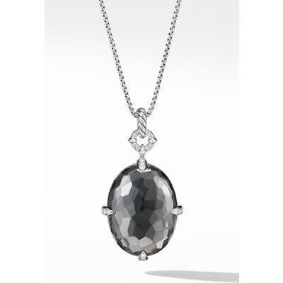 David Yurman Chatelaine Big Color Pendant Necklace