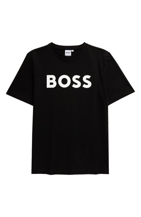 Boys Black T Shirts Graphic Tees