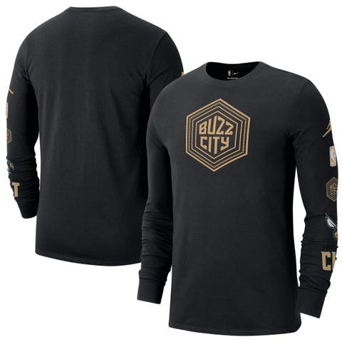 Men's Golden State Warriors Stephen Curry Jordan Brand Navy 2022/23  Statement Edition Name & Number T-Shirt