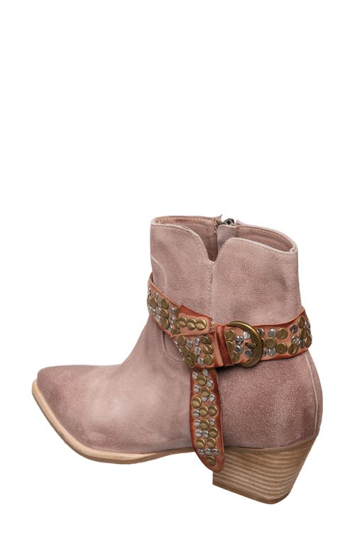 Antelope Opel Boots In Blush Suede In Blush
