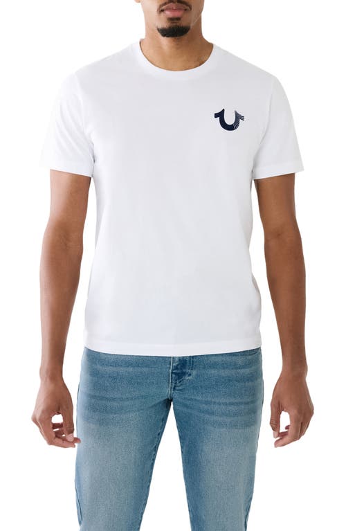 Fast Buddha Graphic T-Shirt in Optic White