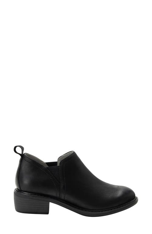 Alegria By Pg Lite Merle Ankle Bootie In Black Burnish