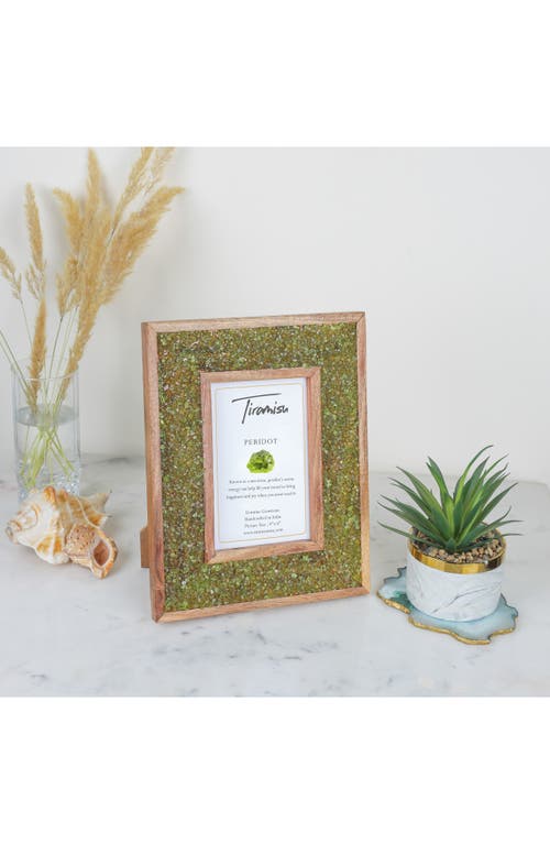 Tiramisu Gemstone Picture Frame In Lime
