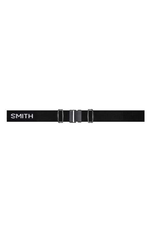 Shop Smith Squad Mag™ 170mm Chromapop™ Low Bridge Snow Goggles In Black/black Gold