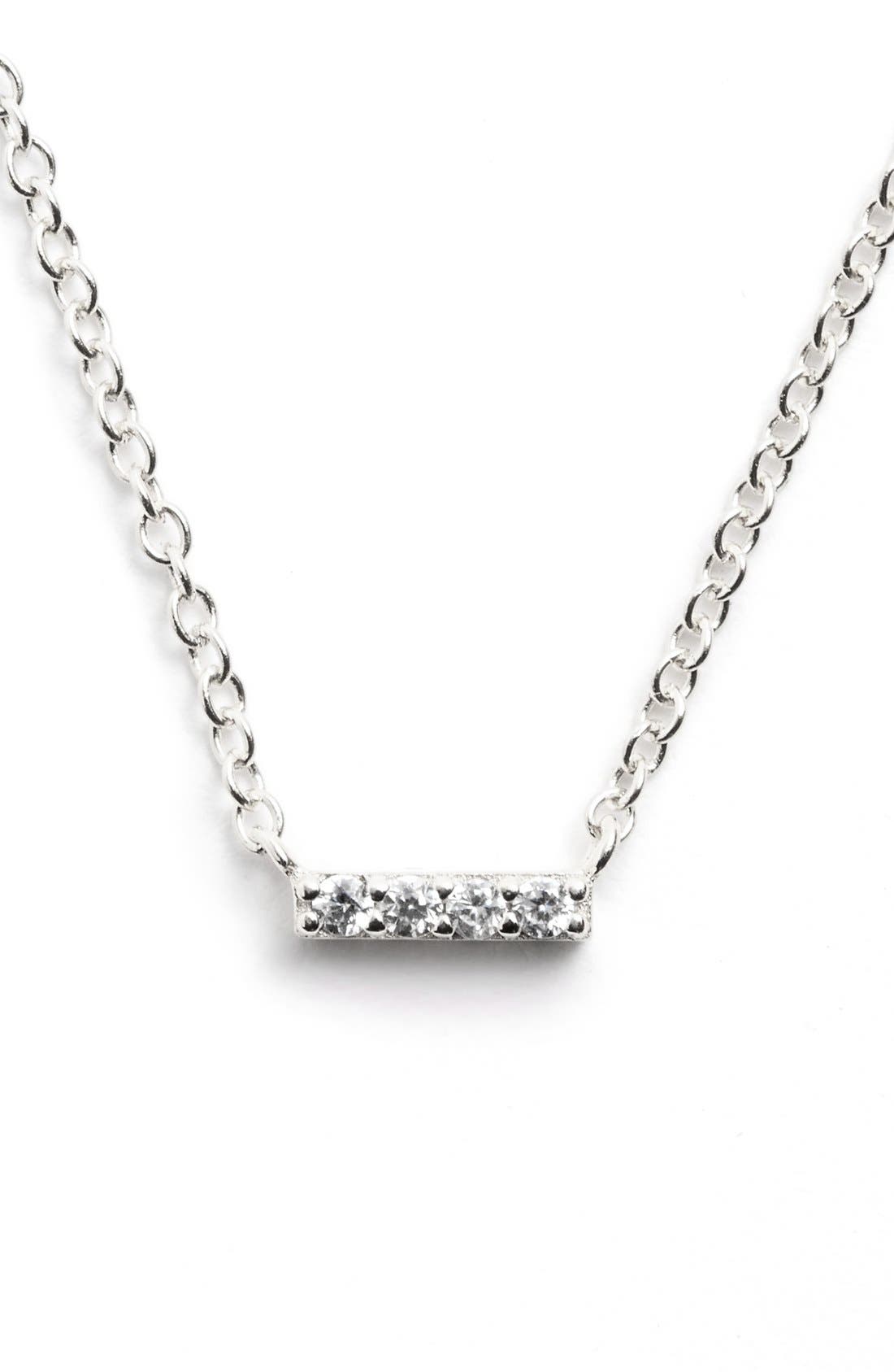 Sugar Bean Jewelry Mini Bar Pendant Necklace Nordstrom