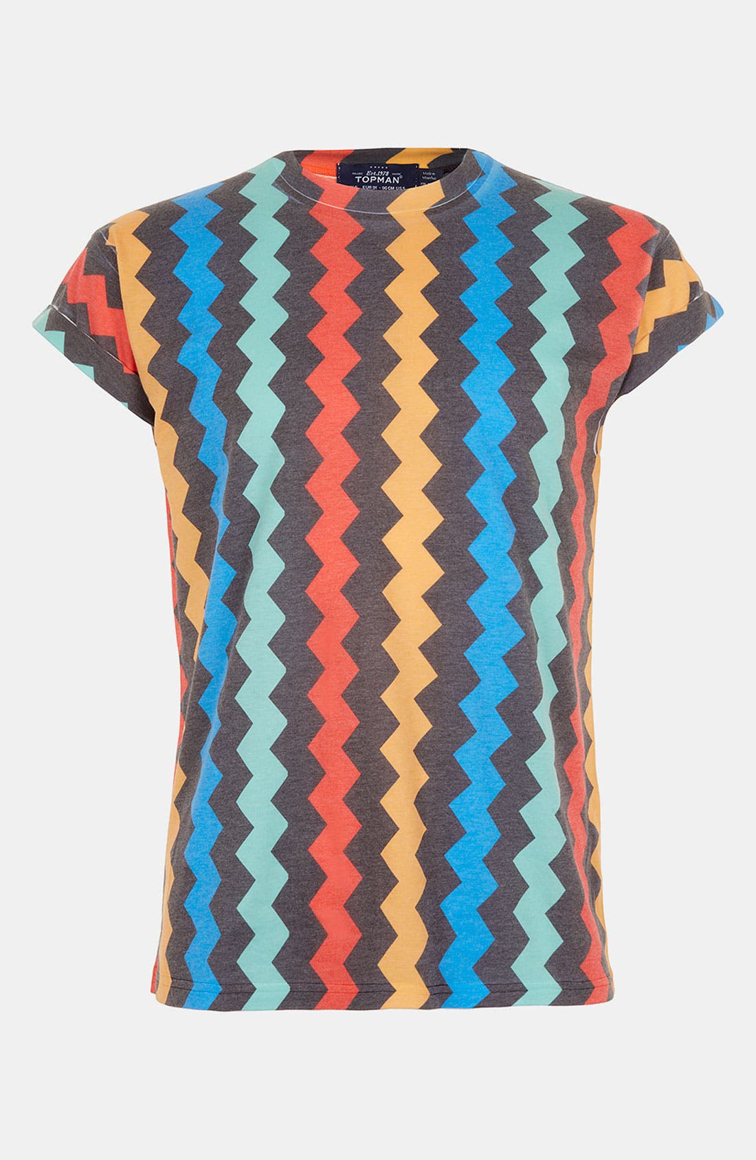 Topman Zigzag Print TShirt Nordstrom