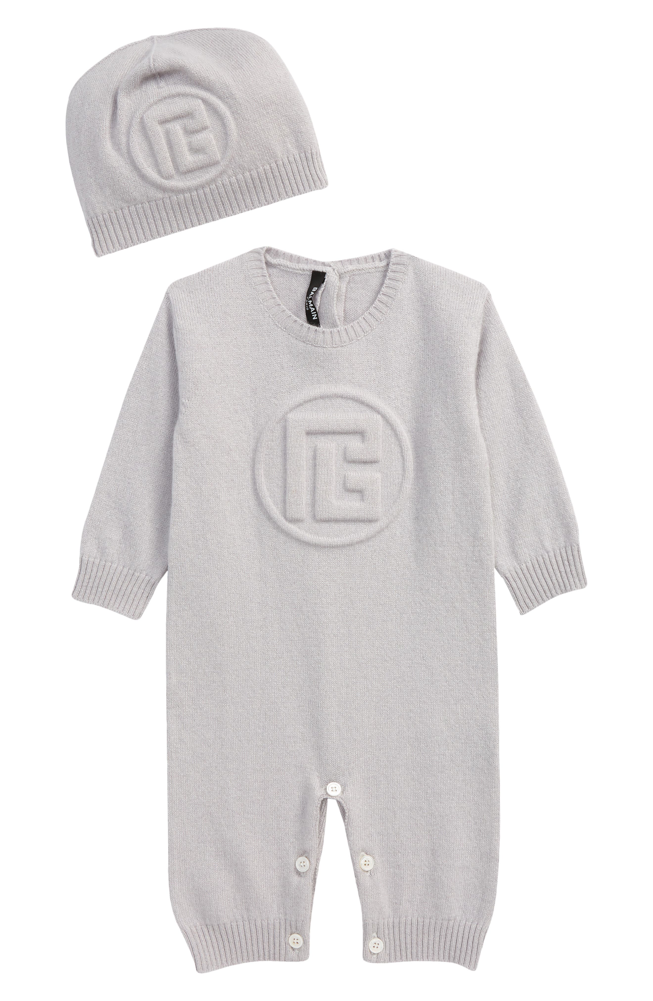 baby monogram sweater