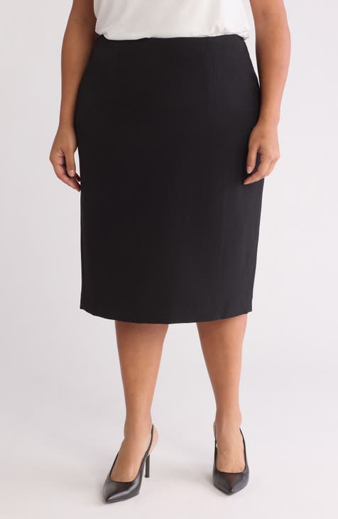 Women s Black Plus Size Skirts Nordstrom