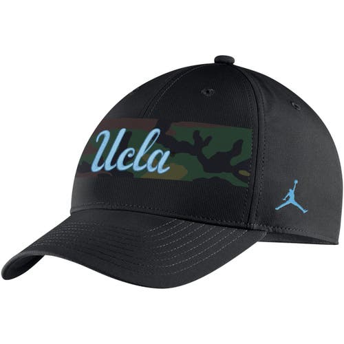 Men's Jordan Brand Black UCLA Bruins Military Pack Camo Legacy91 Adjustable Hat