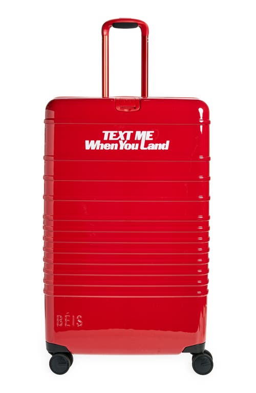 x Lonely Ghost Large Check-In Roller in Red