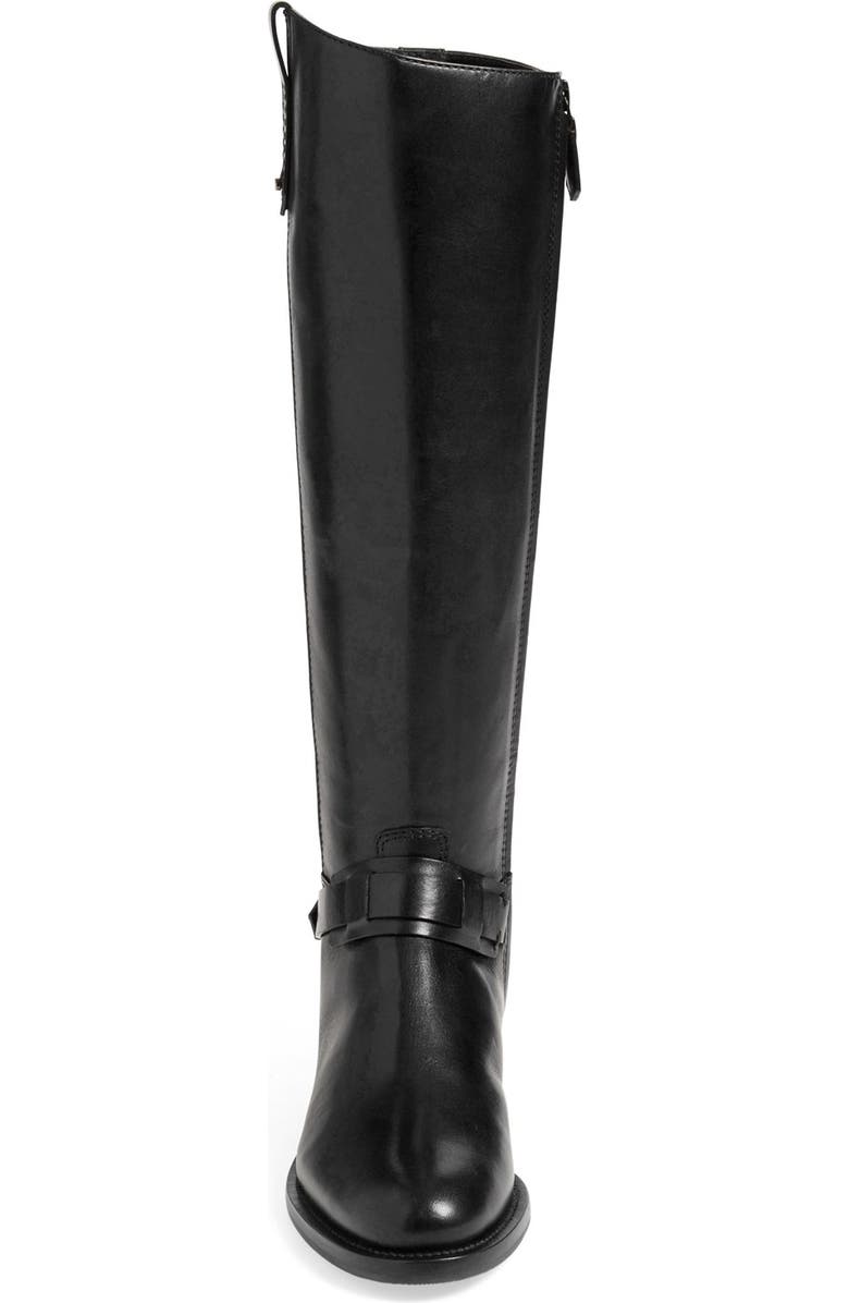 Tory Burch 'Derby' Leather Riding Boot, Alternate, color, 