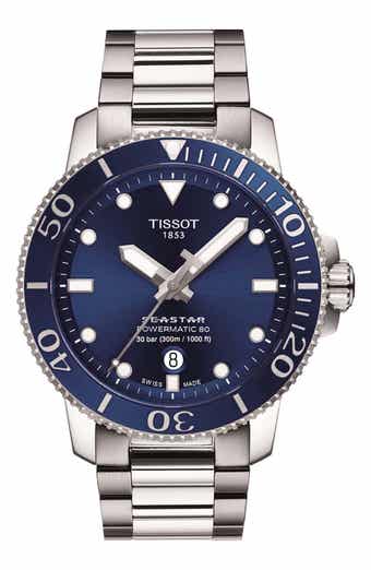 Tissot seastar 1000 sales silver