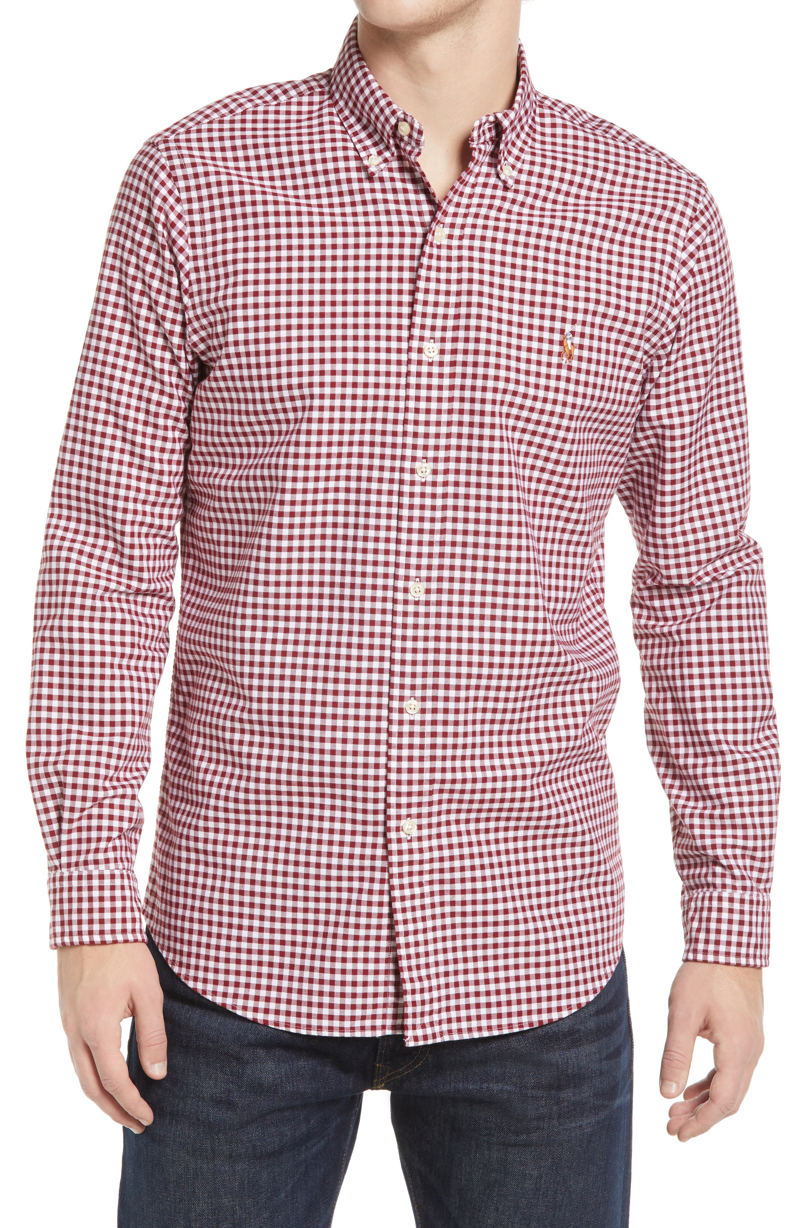 Men's Burgundy Button Up Shirts | Nordstrom