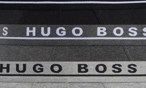 Shop Hugo Boss Boss 3-pack Stretch Cotton Briefs In Open Grey