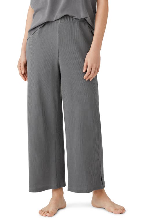 EILEEN FISHER SLEEP wear The Lazy Stretch Organic Cotton Pants in Ash