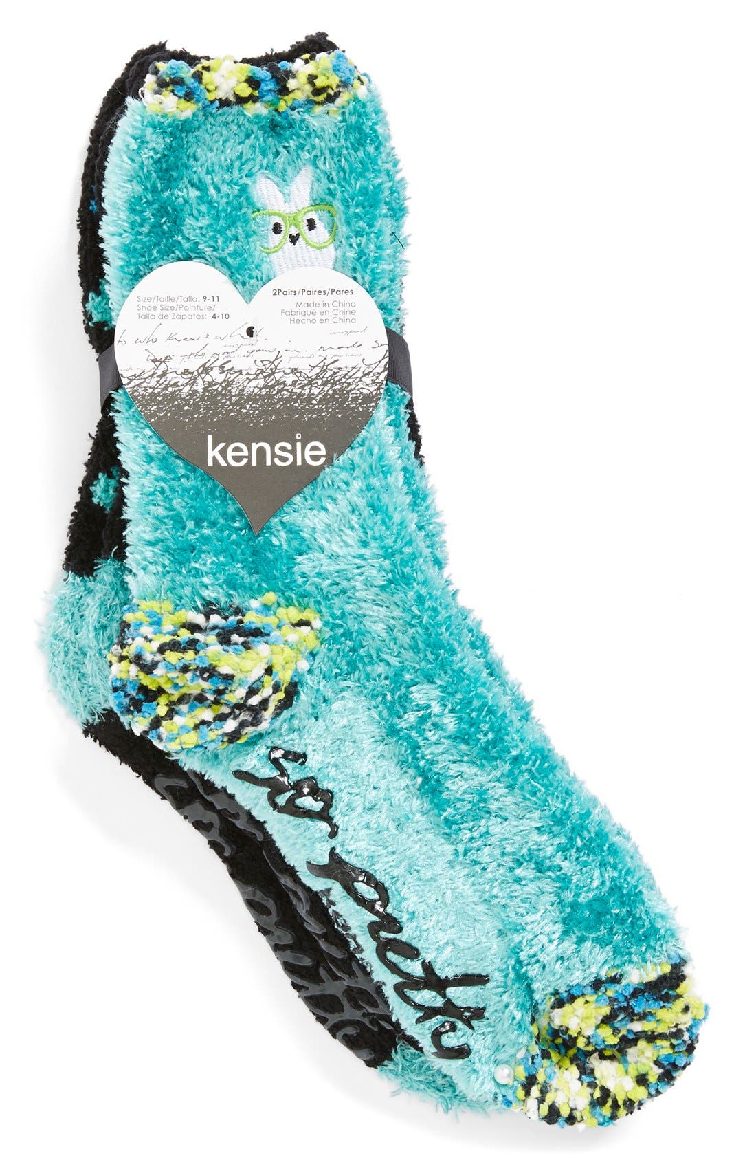 kensie bunny slippers