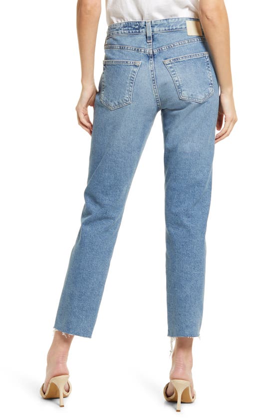 Shop Ag The Ex-boyfriend Ankle Slim Jeans In Athens
