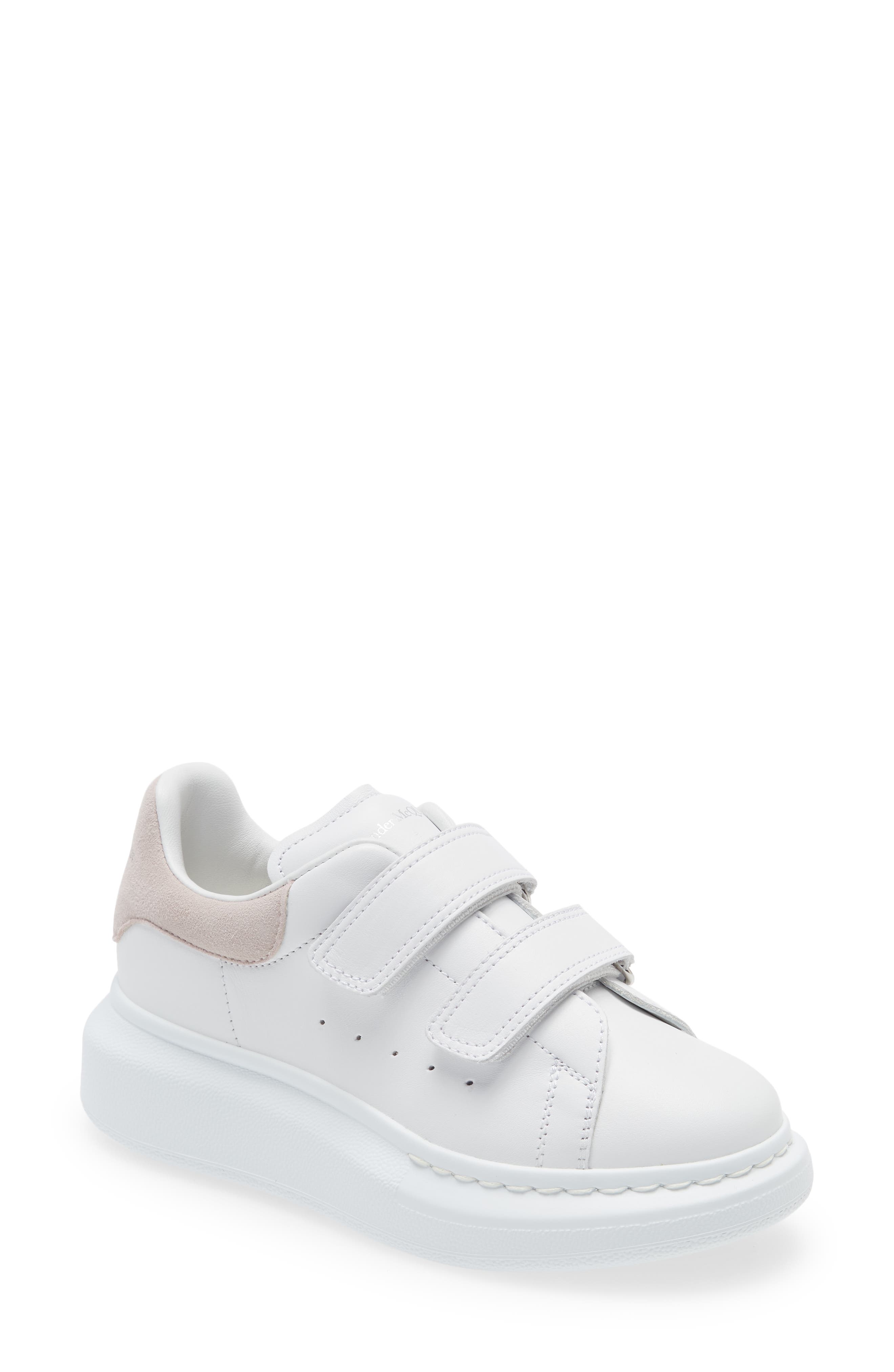 Alexander Mcqueen oversized klittenband wit/groen - Vind je in Sneakerstad