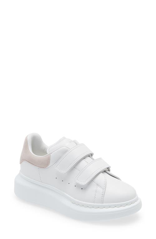 Alexander McQueen Kids' Oversize Sneaker in White/Patchouli