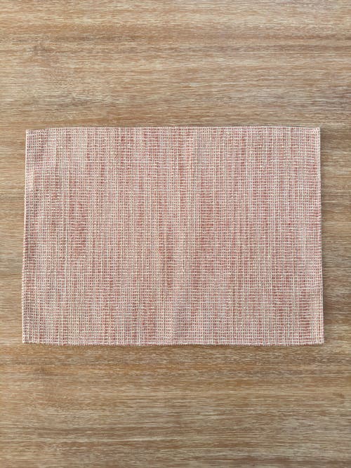 Anaya Seaside Smooth Indoor Outdoor Placemat In Red