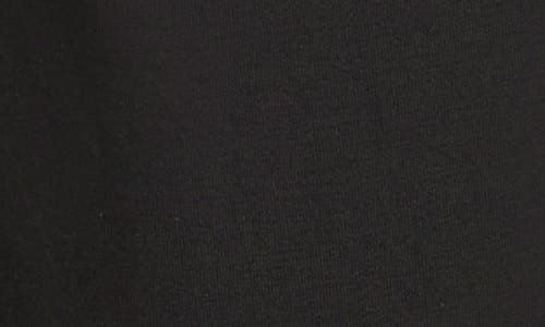Vince Side Drape Knit Midi Skirt In Black