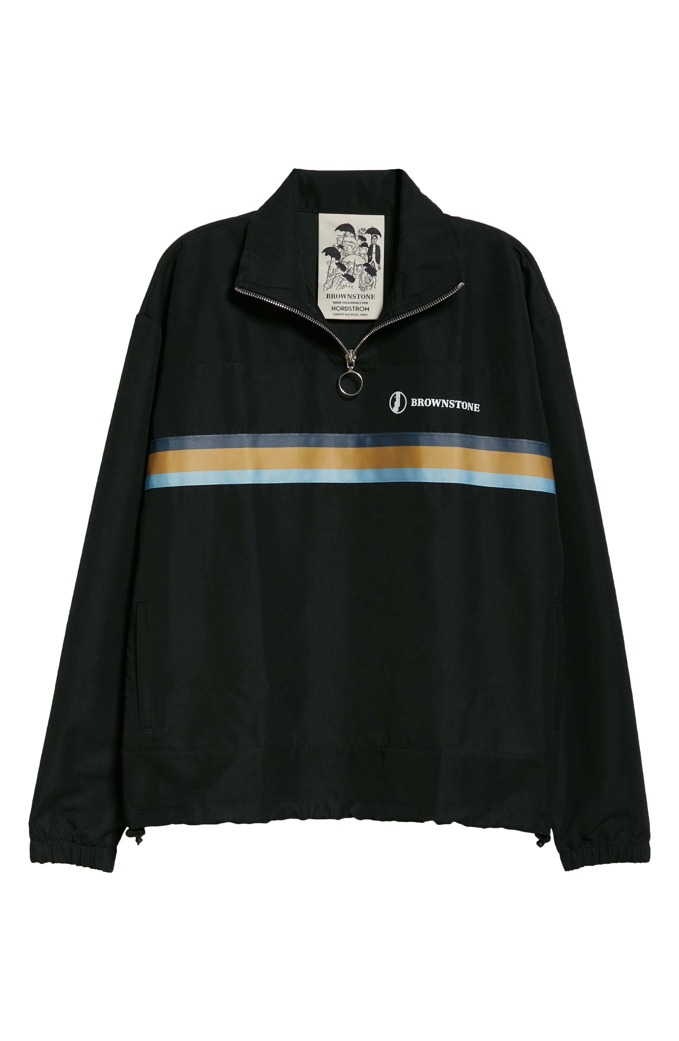 Brownstone Pullover Track Jacket