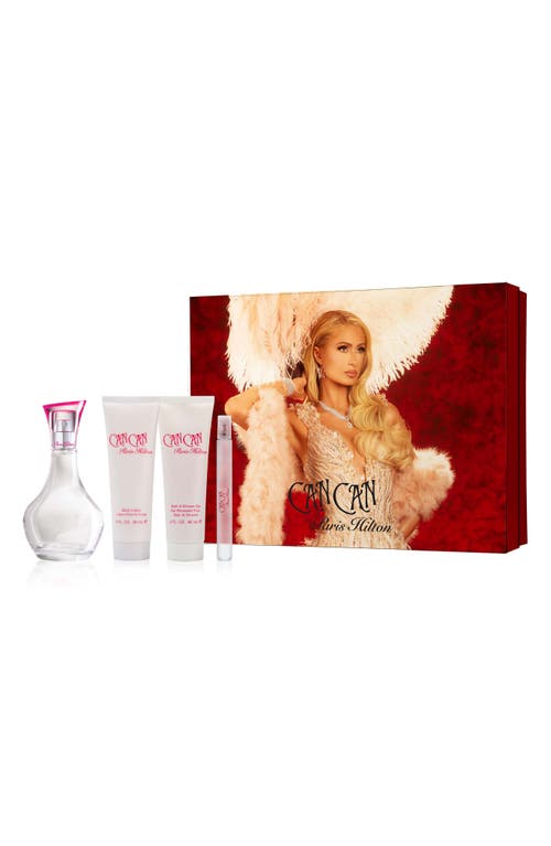 PARIS HILTON PARIS HILTON CAN CAN EAU DE PARFUM 4-PIECE SET