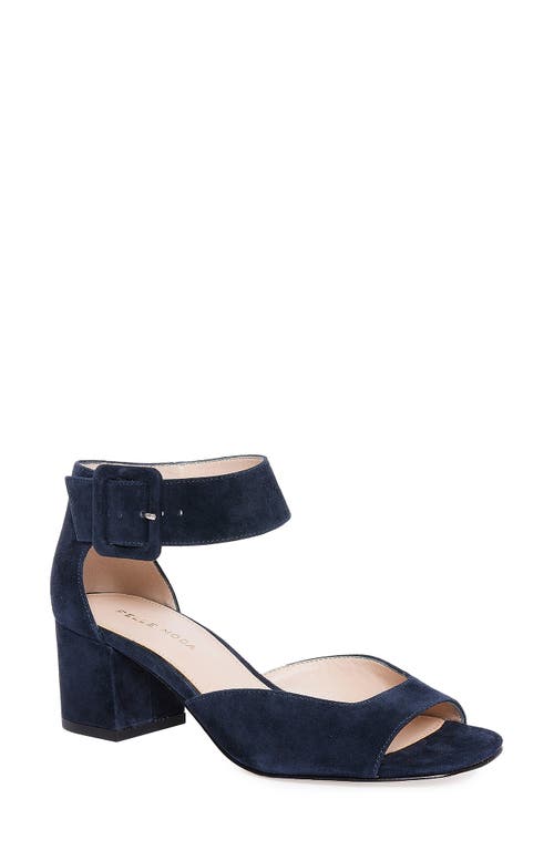 Uliss Ankle Strap Sandal in Midnight
