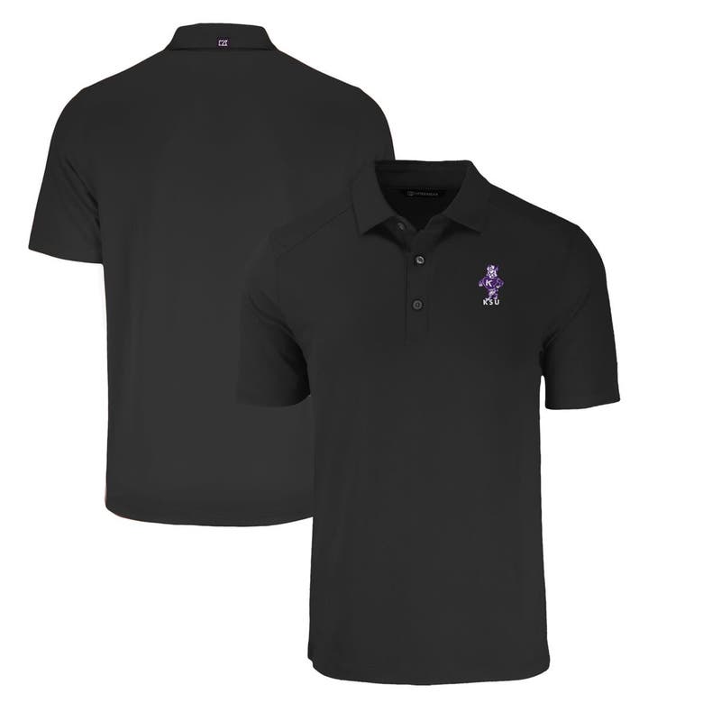 Shop Cutter & Buck Black Kansas State Wildcats Big & Tall Forge Eco Stretch Recycled Polo