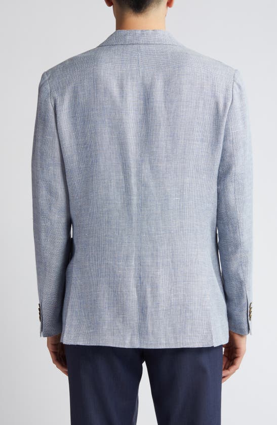 Shop Rodd & Gunn The Cascades Slub Linen & Wool Sport Coat In Sky