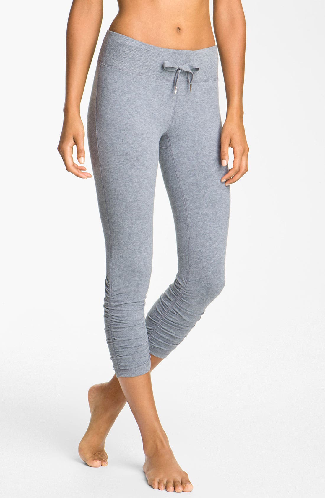 Zella 'Flow' Ruched Capri Leggings Nordstrom