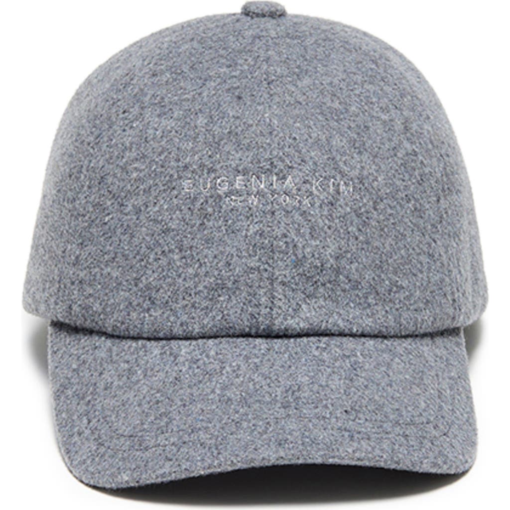Eugenia Kim Lo Wool Blend Baseball Cap in Gray
