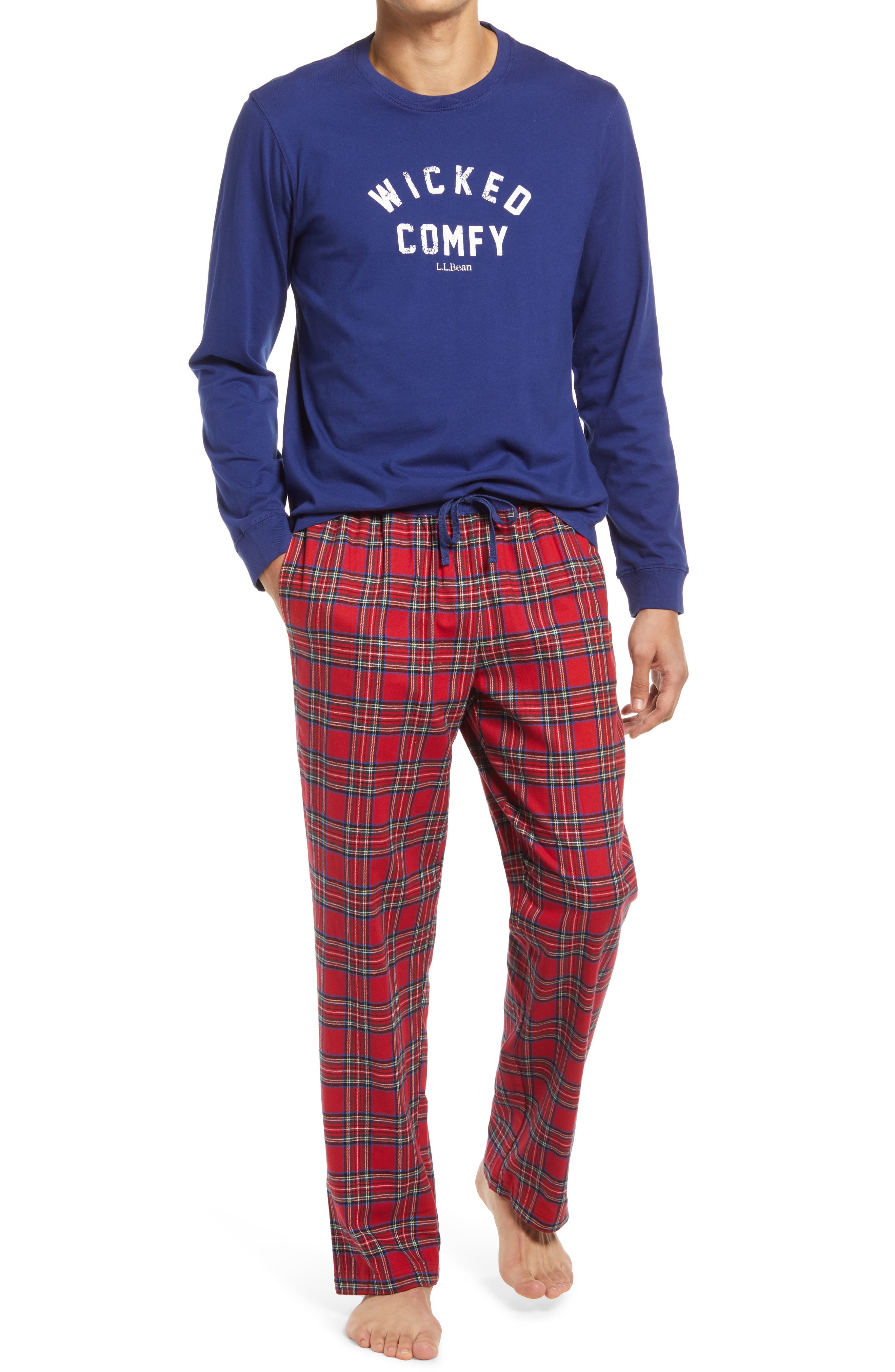 L.L.Bean Men's Camp Pajamas Nordstrom