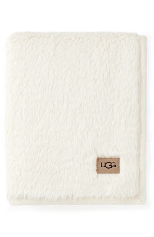 UGG(R) Blakely Baby Blanket in Snow