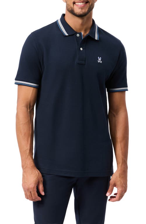 Psycho Bunny Rockport Pima Cotton Piqué Polo in Navy 