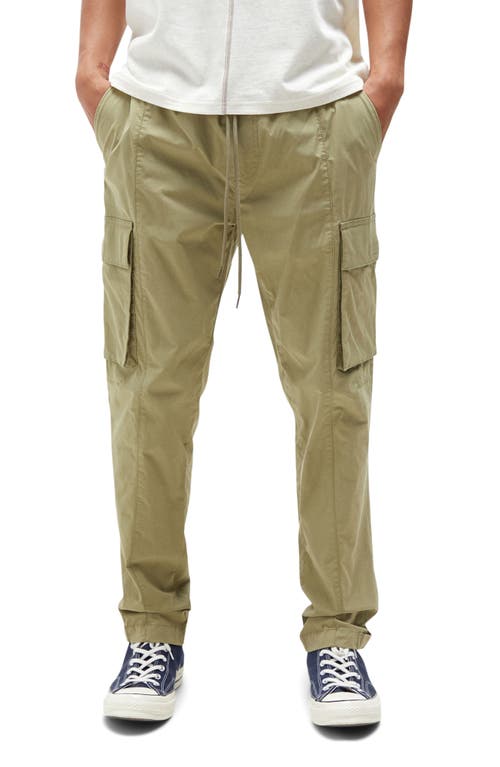 PacSun Asher Slim Fit Stretch Cotton Blend Cargo Pants in Aloe